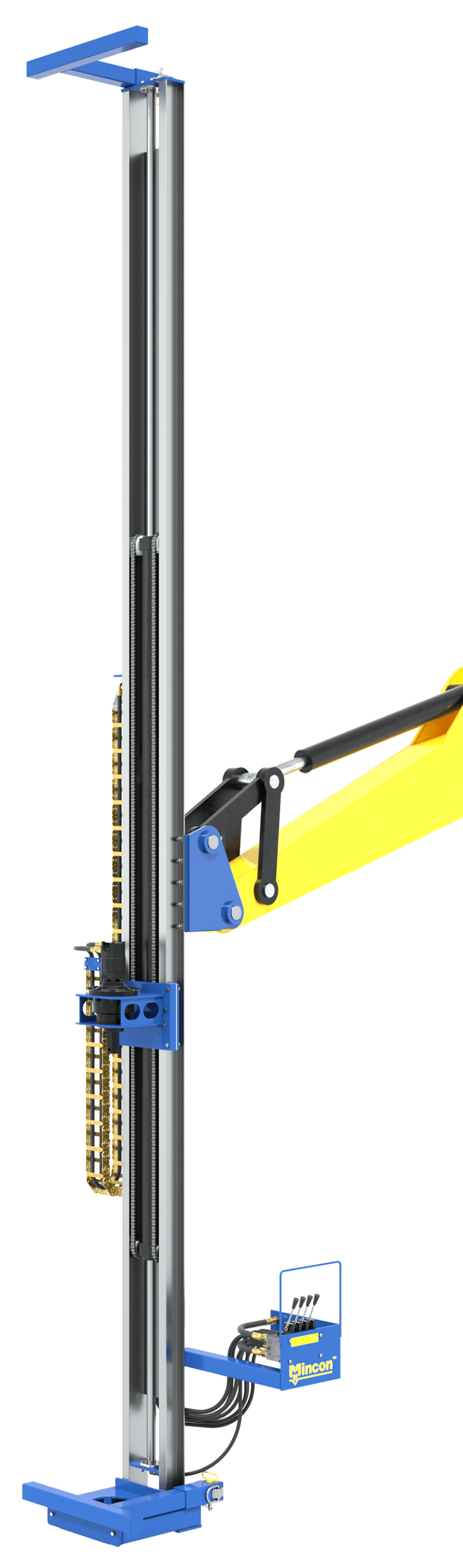 M120 Excavator Drill Mast Attachment